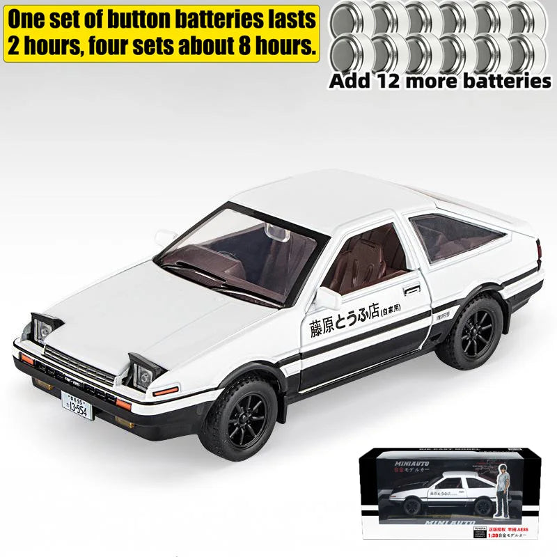 Initial D AE86 Diecast Model – A JDM Icon for Collectors
