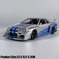 1:24 Nissan Skyline R34 Liberty Walk Collector's Diecast Model