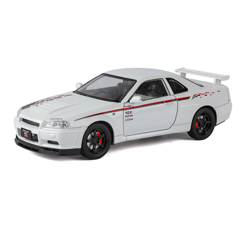 JDM Nissan GTR R34 Diecast Model – Made for Collectors