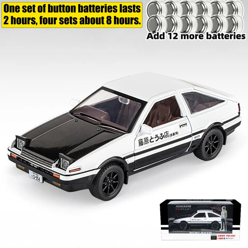 Initial D AE86 Diecast Model – A JDM Icon for Collectors
