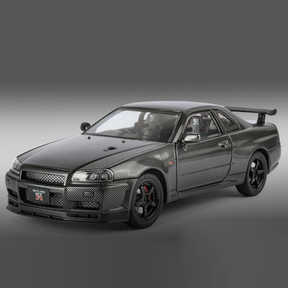 JDM Nissan GTR R34 Diecast Model – Made for Collectors