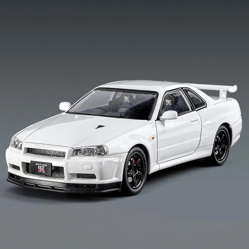 JDM Nissan GTR R34 Diecast Model – Made for Collectors