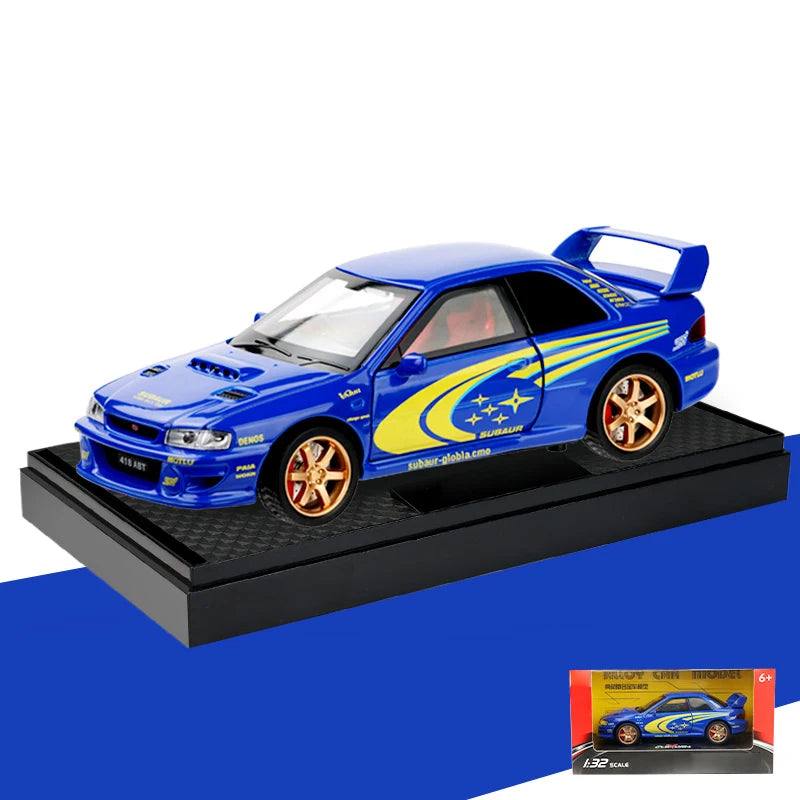 JDM Impreza WRX STI Diecast Model – A True Rally Icon