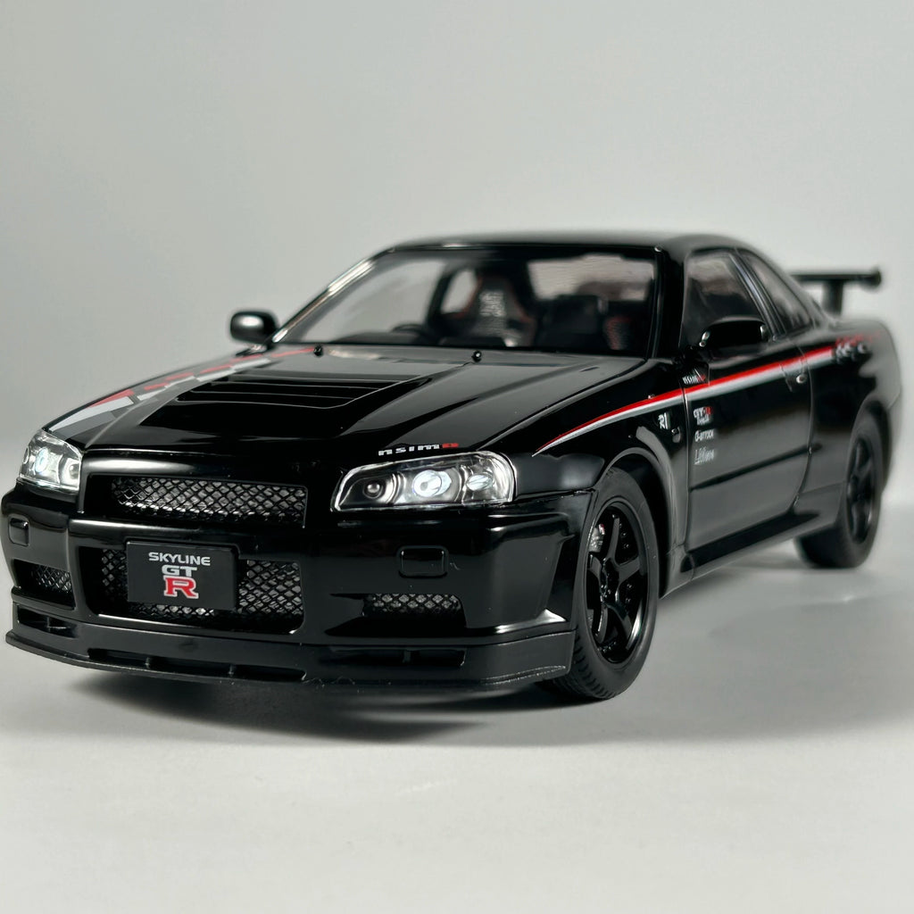 JDM Nissan GTR R34 Diecast Model – Made for Collectors