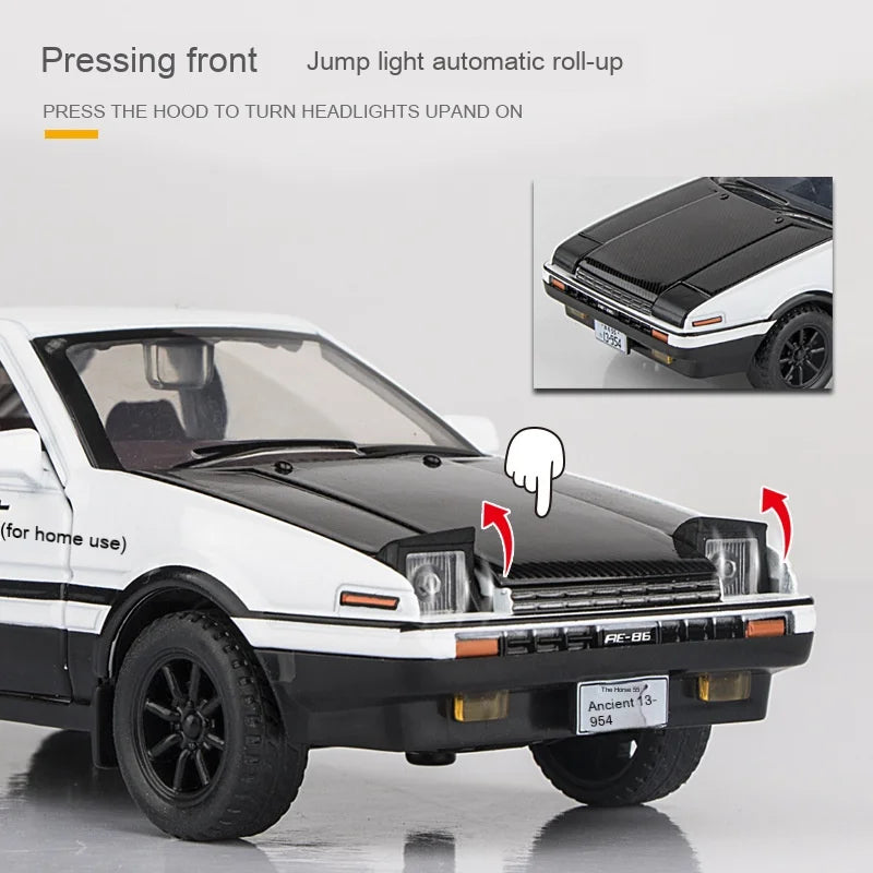 Initial D AE86 Diecast Model – A JDM Icon for Collectors