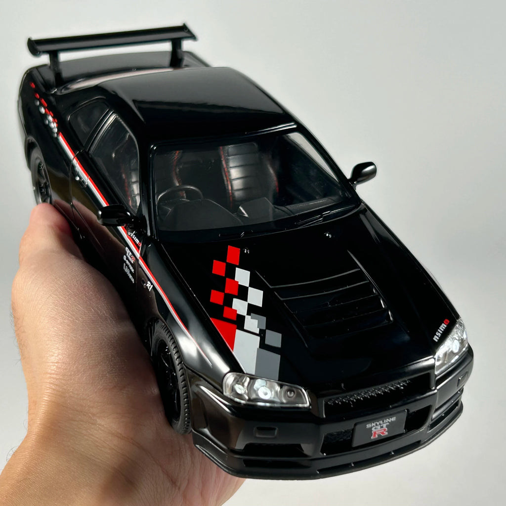 JDM Nissan GTR R34 Diecast Model – Made for Collectors