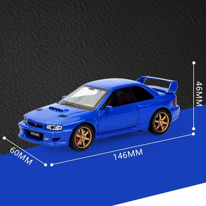 JDM Impreza WRX STI Diecast Model – A True Rally Icon