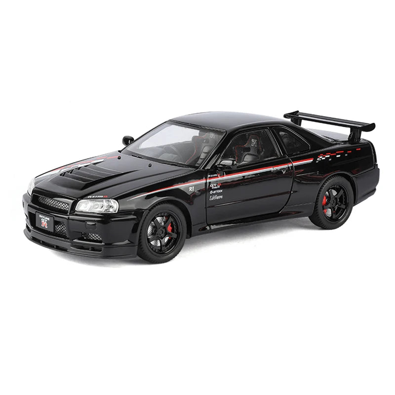 JDM Nissan GTR R34 Diecast Model – Made for Collectors