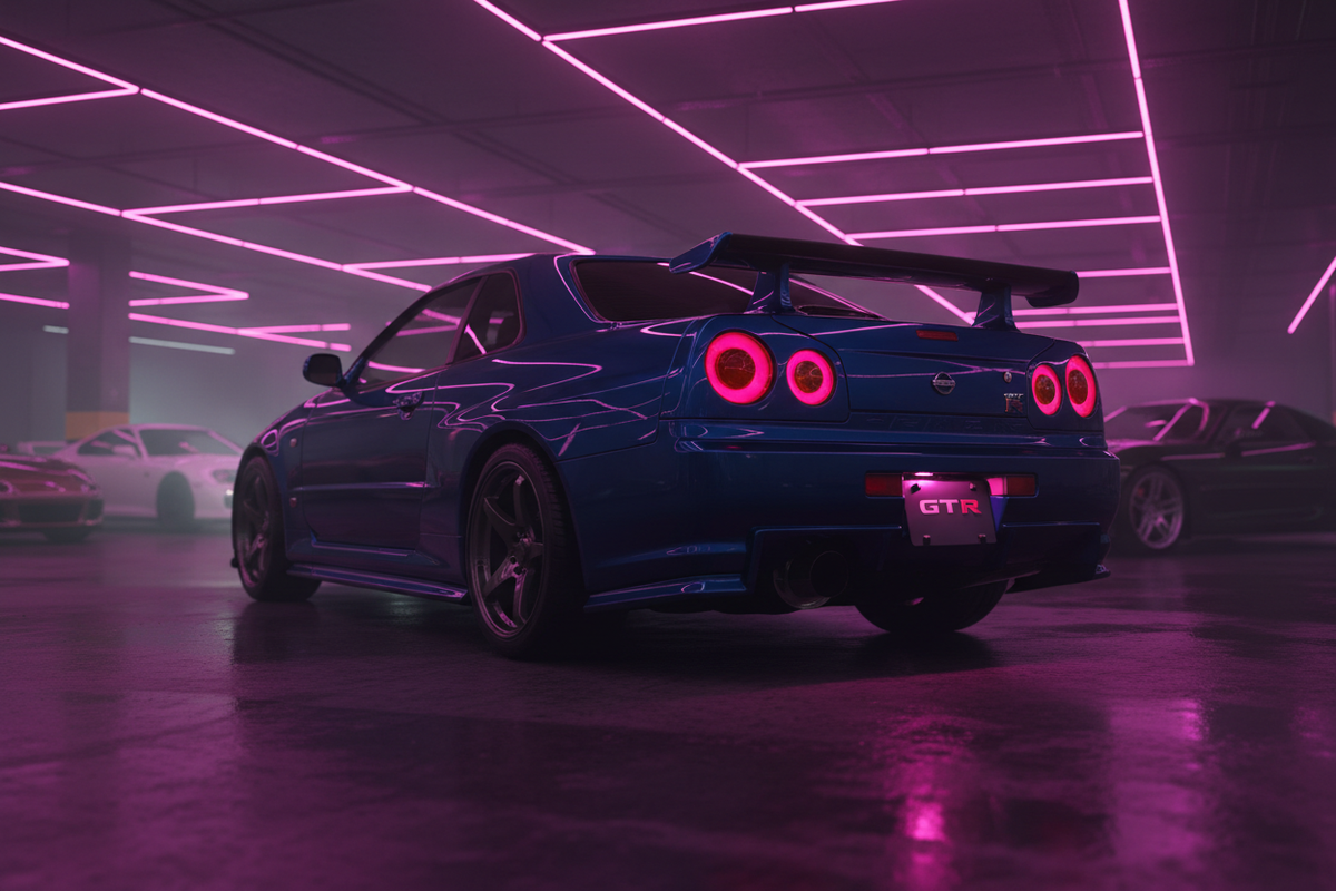 R34 GTR Car Meet