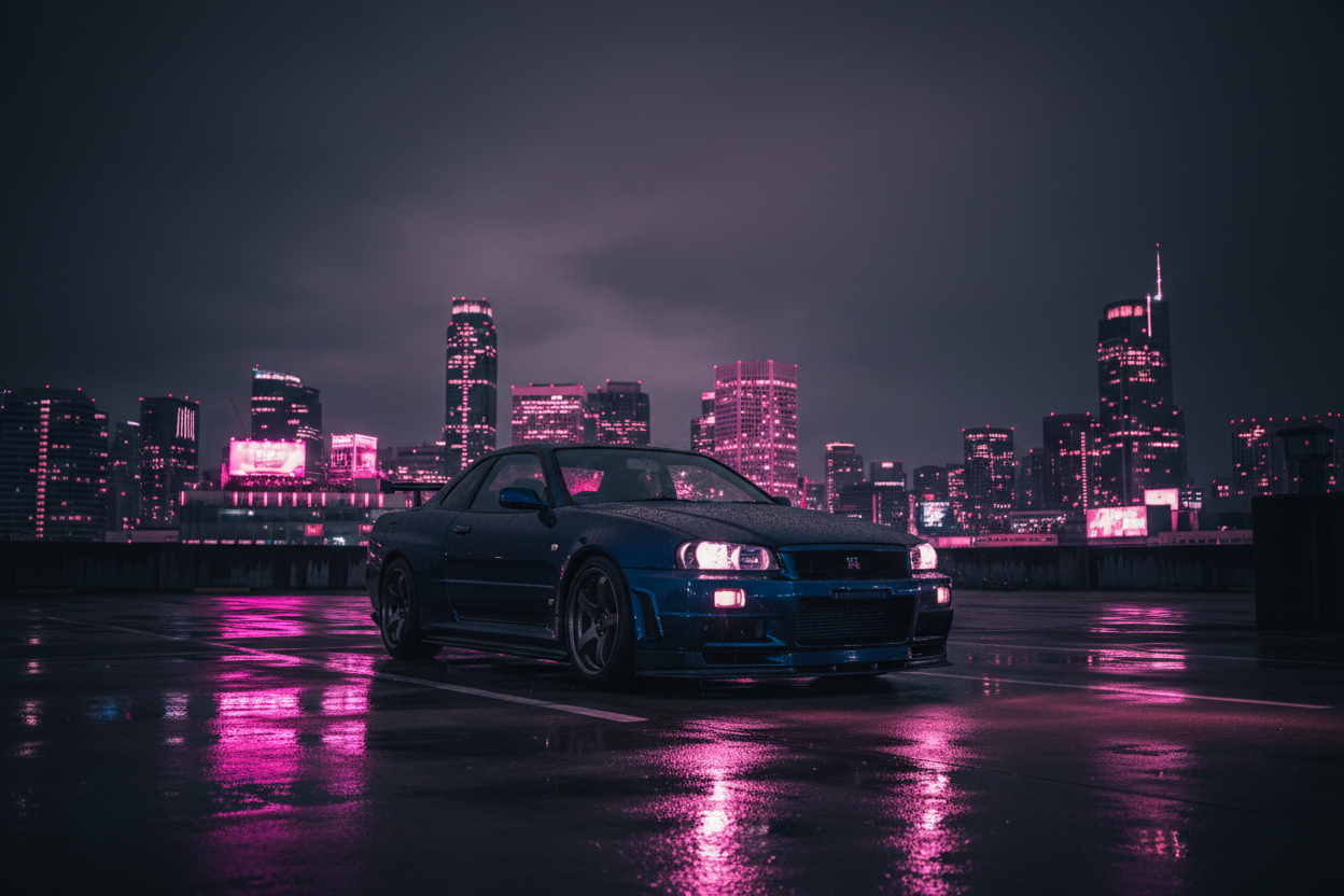 R34 GTR Rooftop
