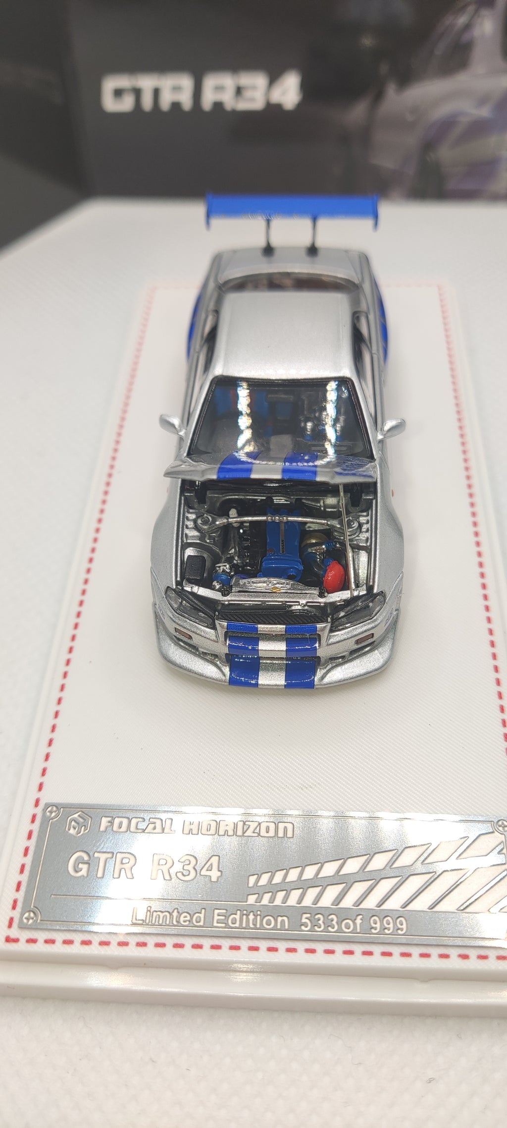 1:64 Nissan R34 Fast & Furious Diecast – JDM Collector’s Favourite